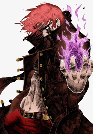 八神庵格斗男神街机97拳皇帅哥免抠