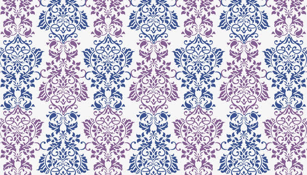 欧式花纹底纹背景banner