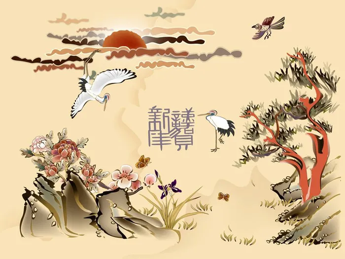 中国风背景高清