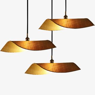 创意个性单头竹编鸟笼灯免抠