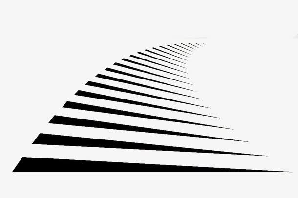 黑色人行道免抠