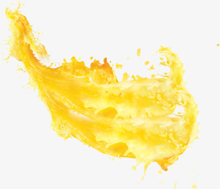 飞溅的果汁免抠