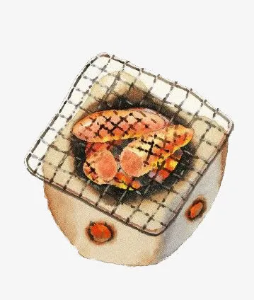 烤肠免抠