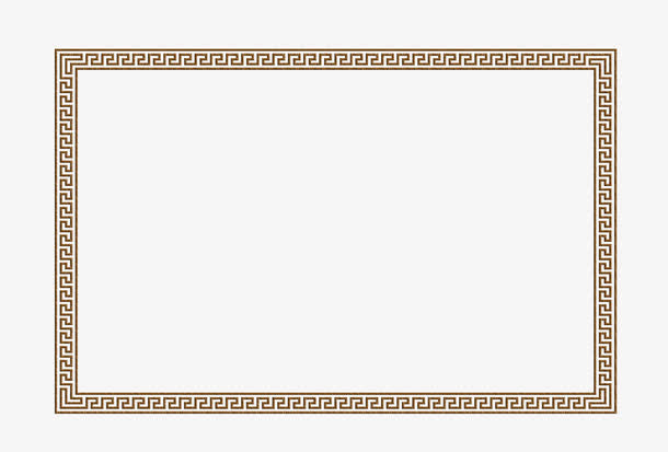 长方形边框免抠
