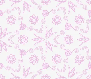 紫色美丽花朵免抠