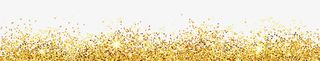 金色亮片免抠