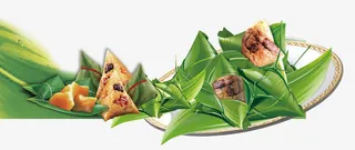 手绘端午粽子PSD免抠