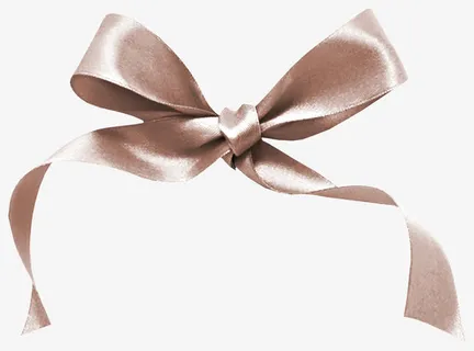金色的蝴蝶结免抠漂浮彩带元素 金色的蝴蝶结免抠漂浮彩带元素