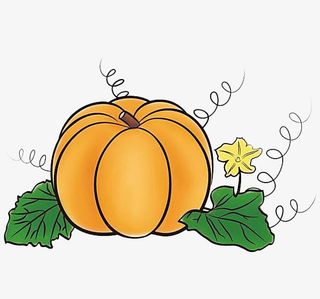 卡通的节日小南瓜免抠