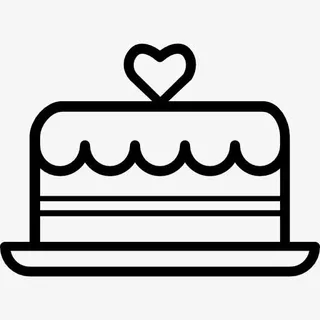 Valentine Cake 图标免抠