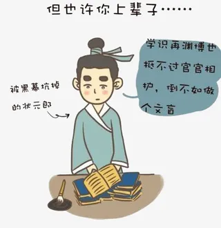 状元郎抱怨科考对自己不公免抠