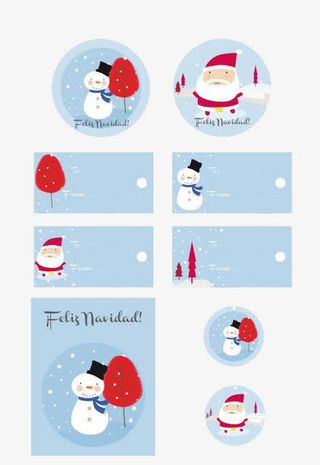 圣诞节元素免抠