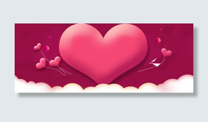 浪漫爱心背景