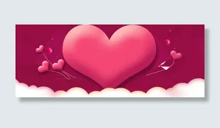 浪漫爱心背景
