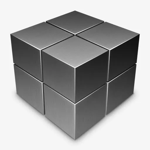 黑暗从盒子cubes-icons免抠