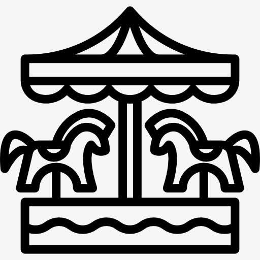 旋转木马图标免抠