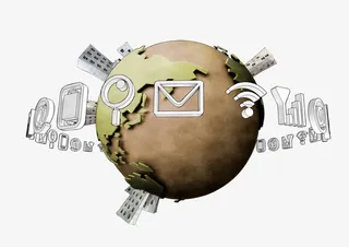 全球经济办公图标免抠