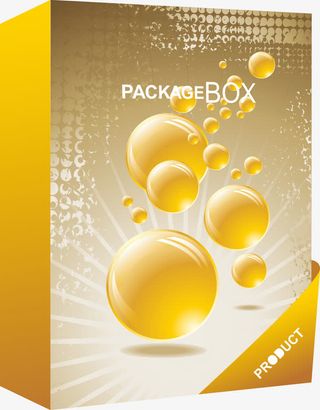 化妆品包装盒礼品包装盒免抠