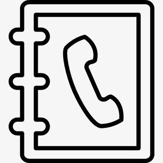 通讯录的轮廓图标免抠