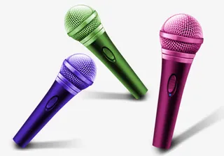 除夕夜K歌素材免抠