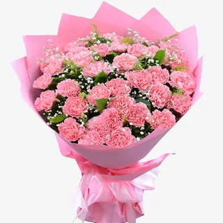 卡通手绘一束鲜花免抠