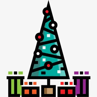 圣诞树图标免抠