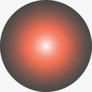 梦幻红色光晕免抠