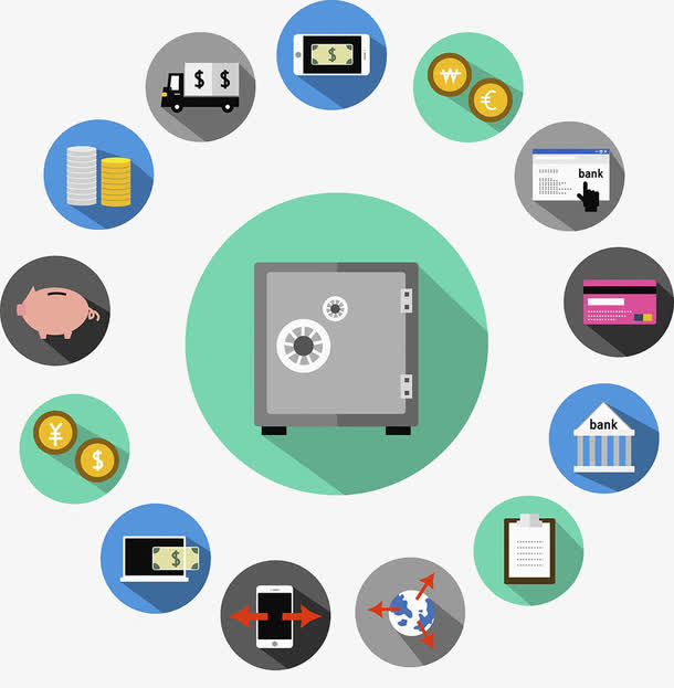 财经专栏图标免抠