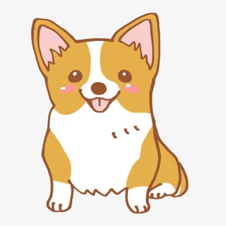 小短腿柯基2免抠