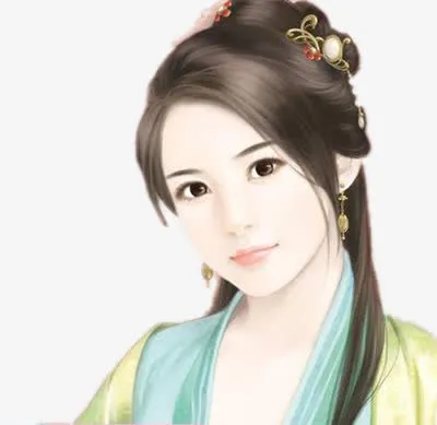 古代美女免抠