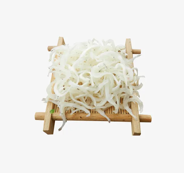 实物小银鱼鱼干免抠