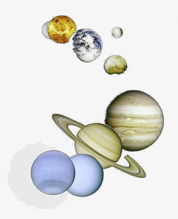 宇宙星球行星免抠