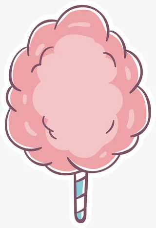 粉色的棉花糖下载免抠