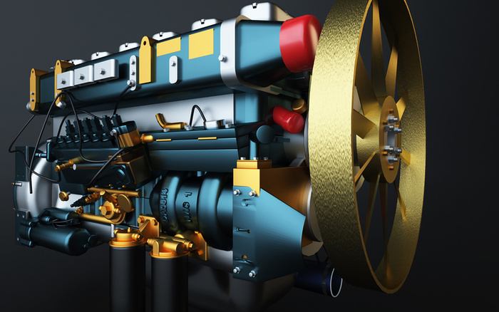 C4D，工业，齿轮，工具高清