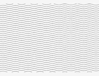 黑白简约水波纹线条免抠