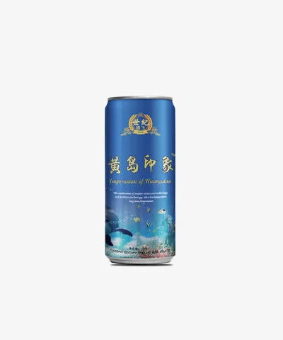 黄岛印象细罐330ML免抠