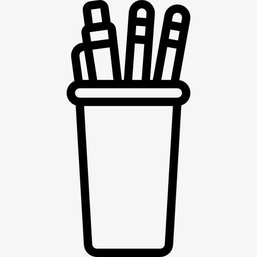 铅笔盒图标免抠