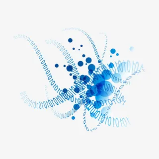 蓝色花底纹，淘宝素材，蓝色，配免抠