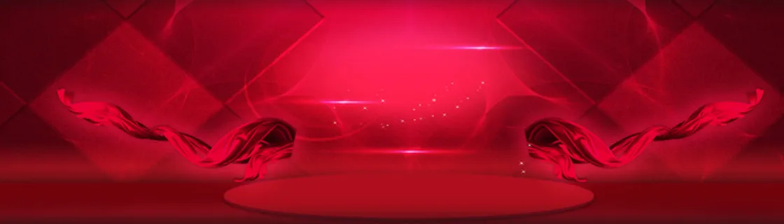 红色立体背景图高清