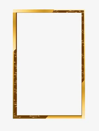 游戏边框 装饰 细节 质感 金属免抠