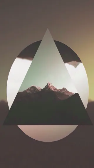 几何穿插风景背景灰色背景H5背景高清