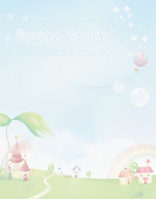 梦幻童装淘宝海报免抠背景其他元素