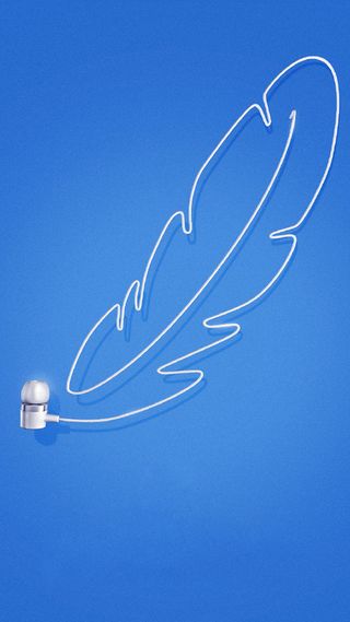 羽毛H5背景高清