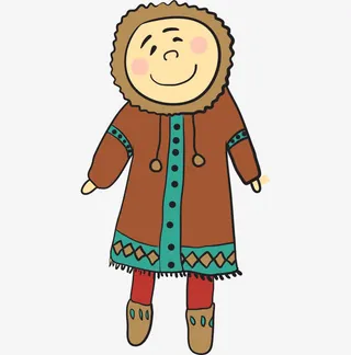 冬季人物素材免抠