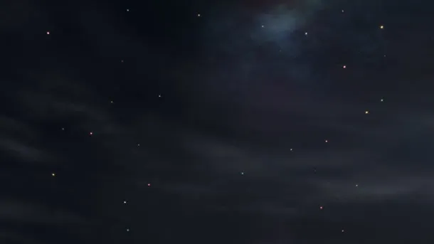 黑色星空星点点海报背景