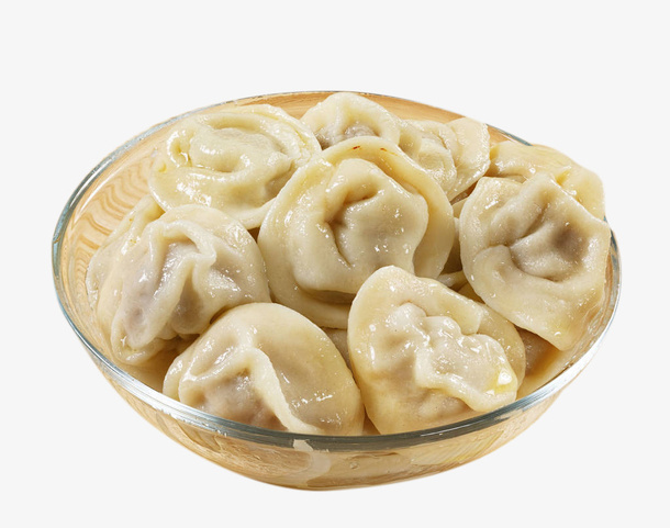 大年三十晚精致包饺子免抠