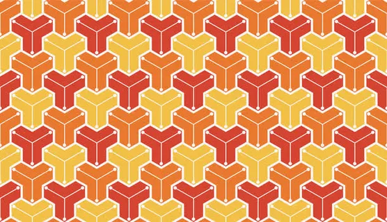 橙色科技感墙布底纹矢量免抠