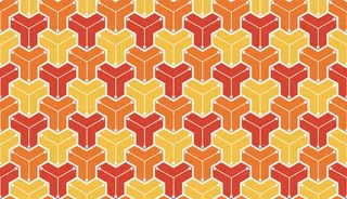 橙色科技感墙布底纹矢量免抠