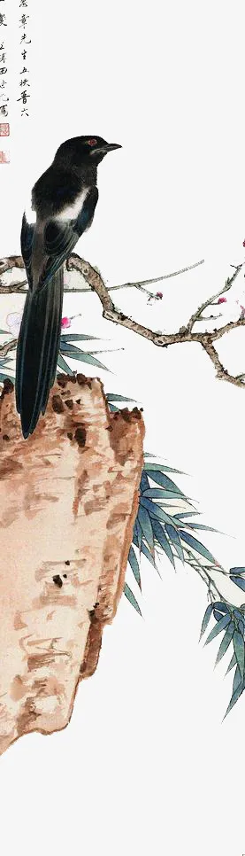 中国风喜鹊免抠