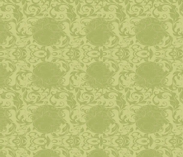 绿色藤蔓背景花纹医院